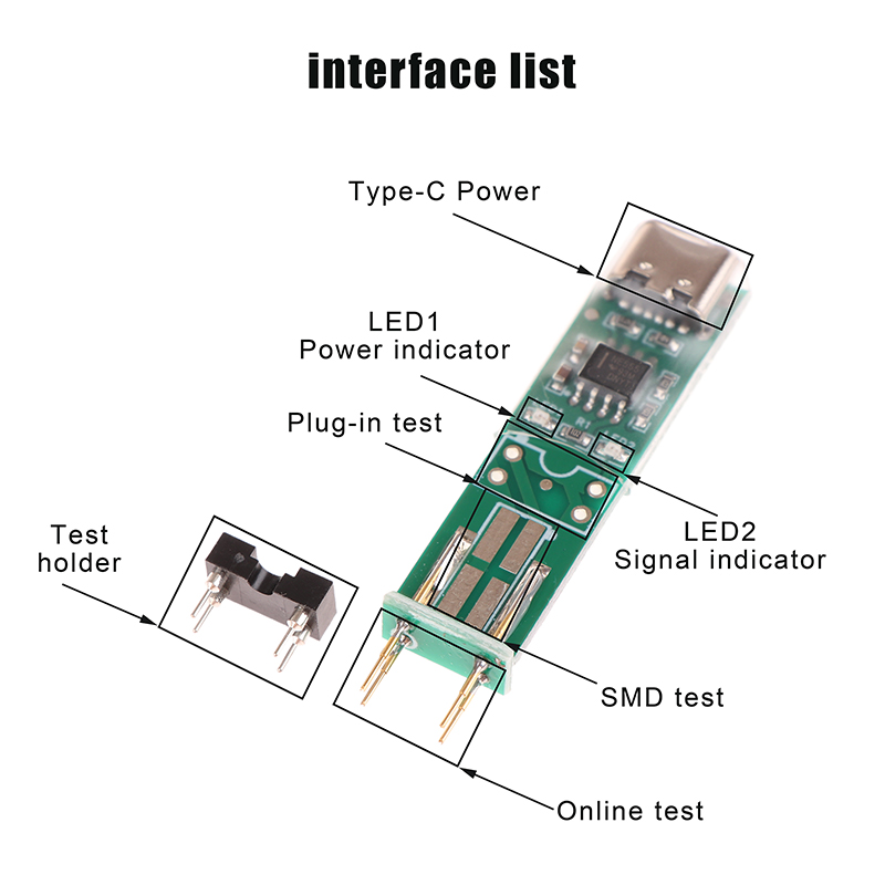 Electronics Repair Online - V5.0 أداة اختبار Optocoupler أدوات الكشف