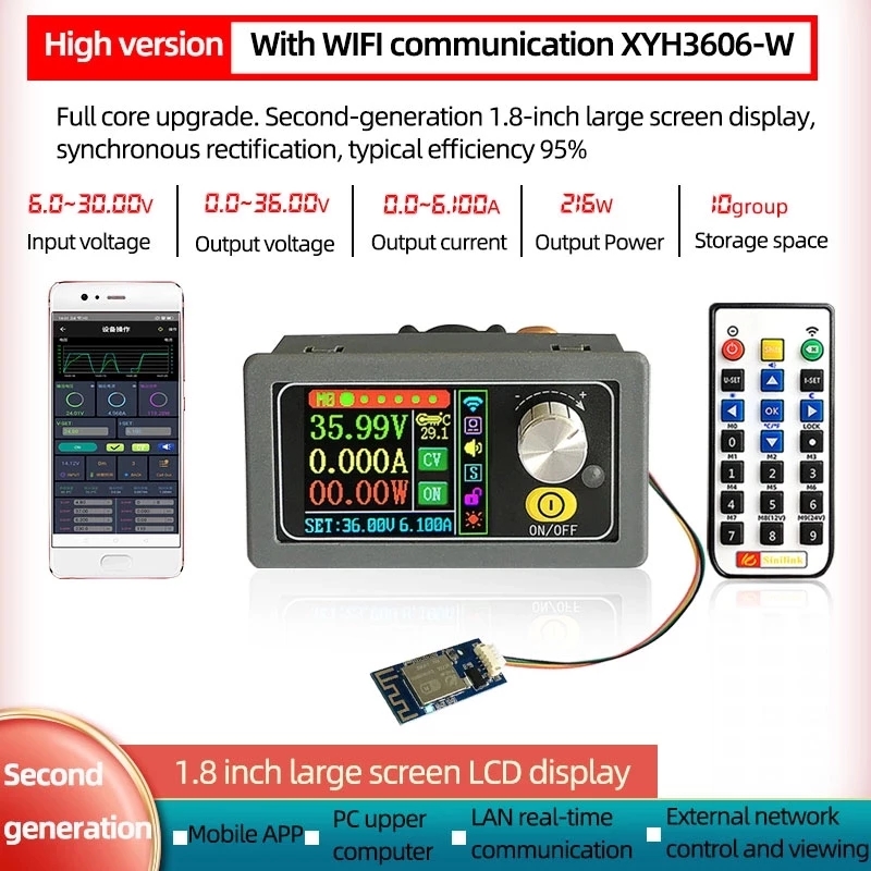 محول تيار مستمر LIZAO XYH3606، - مراجعة Electronics Repair App وسعره