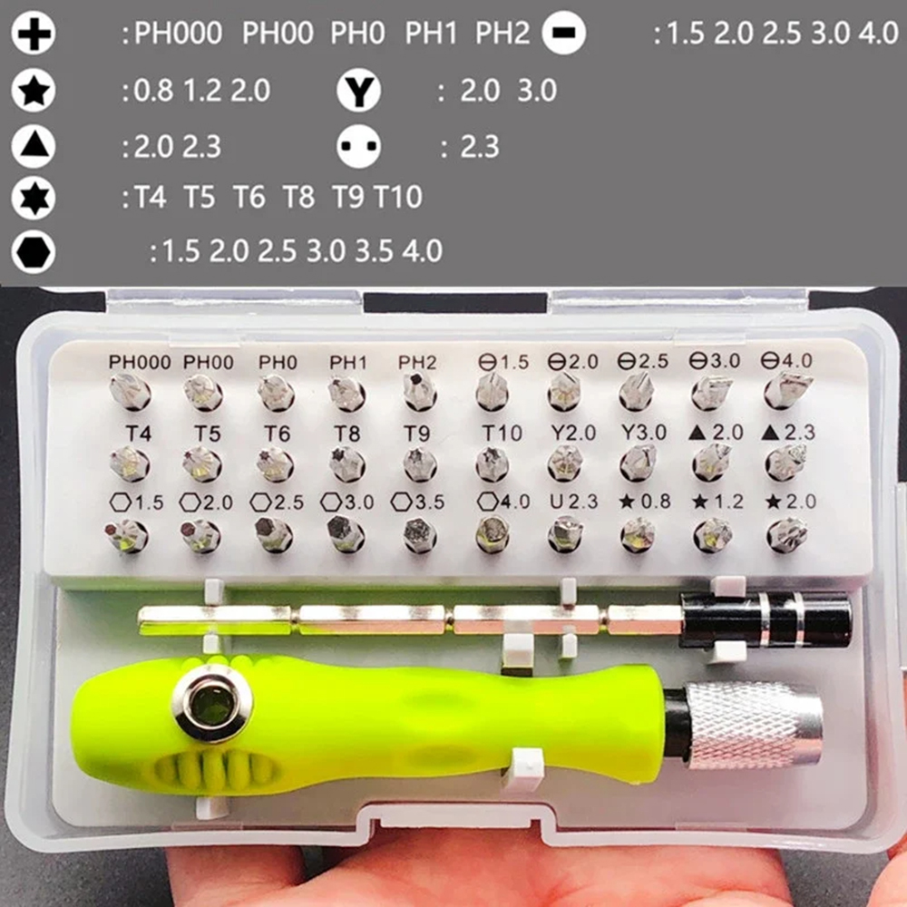 طقم مفك يدوي متعدد الوظائف ، م - مراجعة Electronics Repair Center وسعره